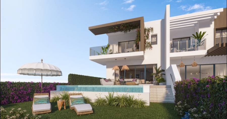 Semi Detached Villa in El Chaparral Mijas Costa | 3-bed | €0.95M