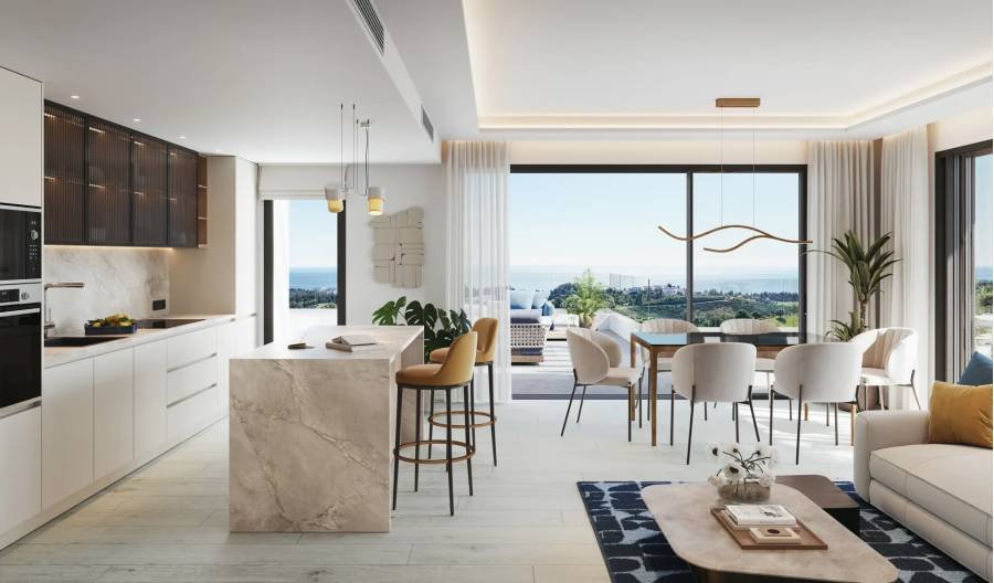 Apartment в Cerrado del Aguila, Mijas | 1 спален | €0.53M