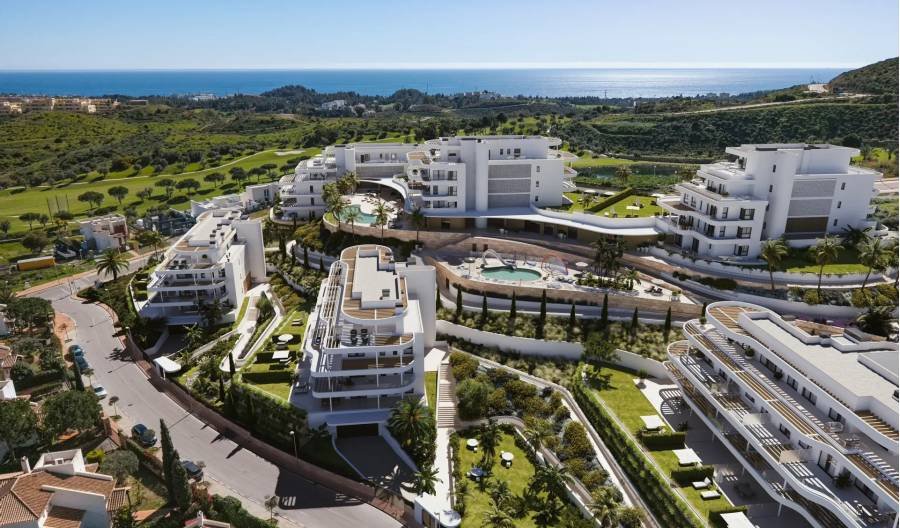 Apartment в Cerrado del Aguila, Mijas | 2 спален | €0.60M