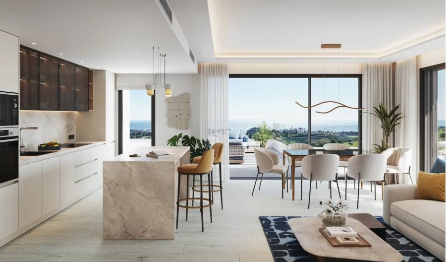 Apartment в Cerrado del Aguila, Mijas | 2 спален | €0.65M