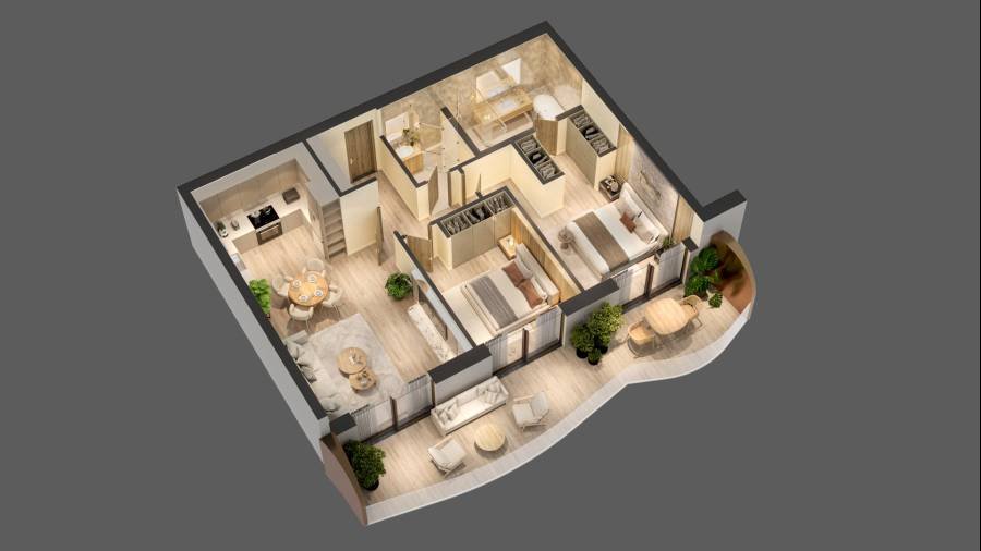 Apartment Cadiz | 2-bed | €0.85M