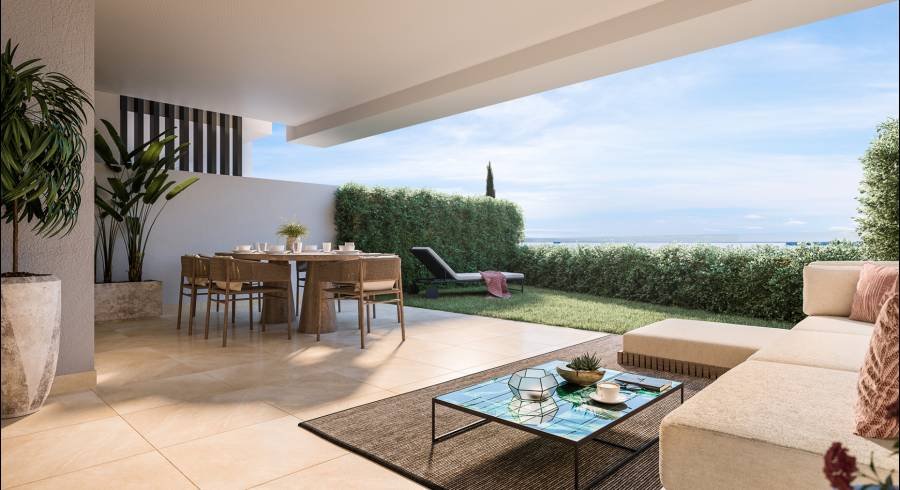 Ground Floor Apartment в El Higueron, Fuengirola | 3 спален | €0.78M