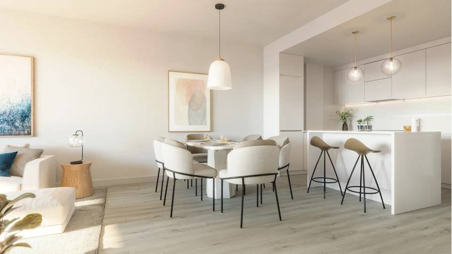 Apartment в Las Lagunas, Mijas Costa | 3 спален | €0.50M