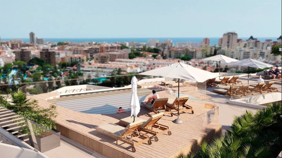 Apartment в Las Lagunas, Mijas Costa | 3 спален | €0.54M