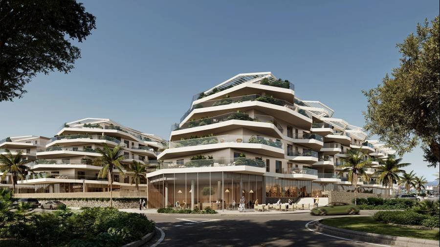 Apartment в Las Lagunas, Mijas Costa | 3 спален | €0.53M