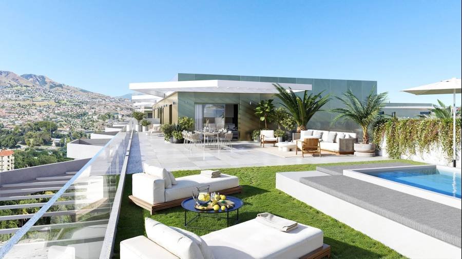 Apartment в Las Lagunas, Mijas Costa | 3 спален | €0.59M