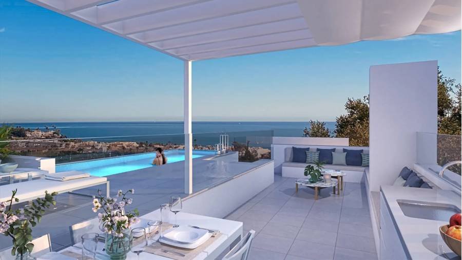 Apartment в Cala de Mijas, Mijas Costa | 2 спален | €0.87M