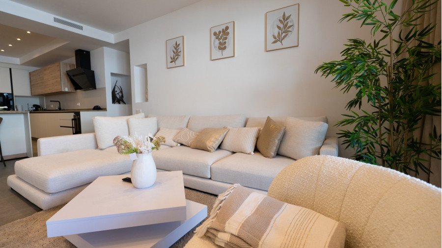 COMPLETELY MODERN APARTMENT IN A BEACHFRONT SAN PEDRO URBANIZATION.