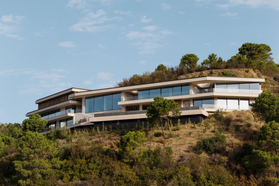 NUEVA VILLA DE LUJO MODERNA ECOLÓGICA CON VISTAS PANORÁMICAS AL MAR EN EL FABULOSO MONTE MAYOR, BENAHAVIS
