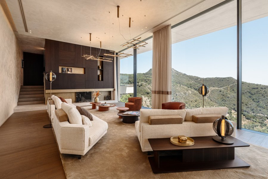 NUEVA VILLA DE LUJO MODERNA ECOLÓGICA CON VISTAS PANORÁMICAS AL MAR EN EL FABULOSO MONTE MAYOR, BENAHAVIS