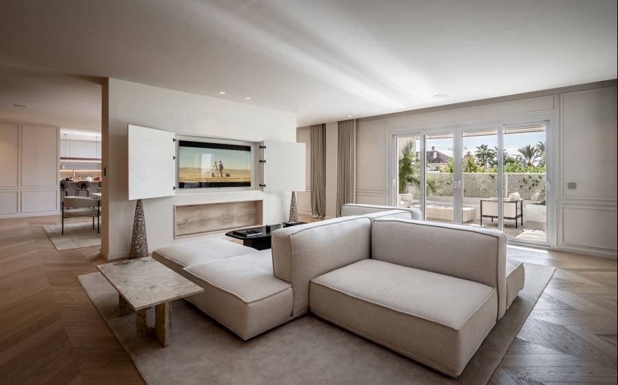 APARTAMENTO EN LA MILLA DE ORO DE MARBELLA