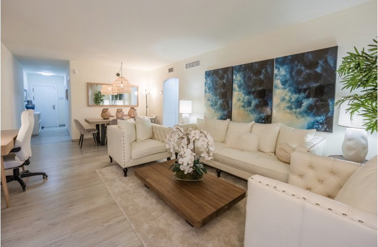 Apartamento en planta baja en una ubicación privilegiada en la Milla de Oro