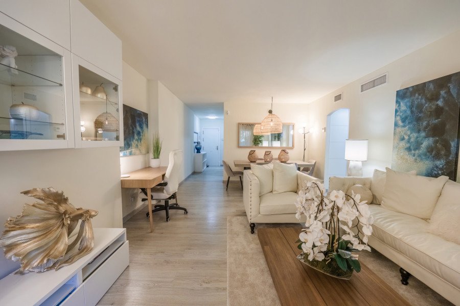 Apartamento en planta baja en una ubicación privilegiada en la Milla de Oro