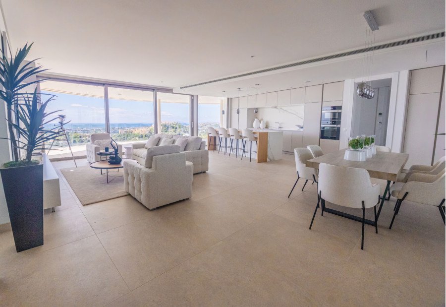 Apartamento de Lujo de 3 Dormitorios con Vistas Panorámicas al Mar – The View Marbella, Benahavís